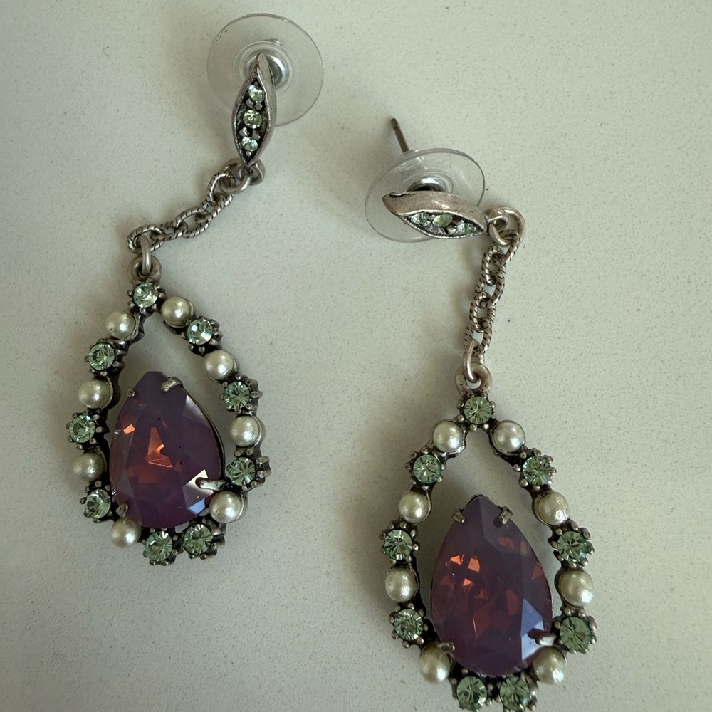 Elegant Teardrop Fairycore dangle earrings
